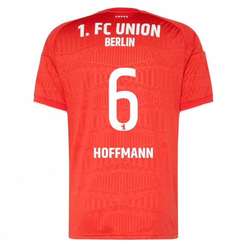 Danxen Damen Finn Hoffmann #6 Rot Weiß Heimtrikot Trikot 2026/27 T-Shirt Österreich