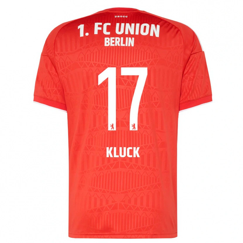Danxen Damen Pierre Kluck #17 Rot Weiß Heimtrikot Trikot 2026/27 T-Shirt Österreich