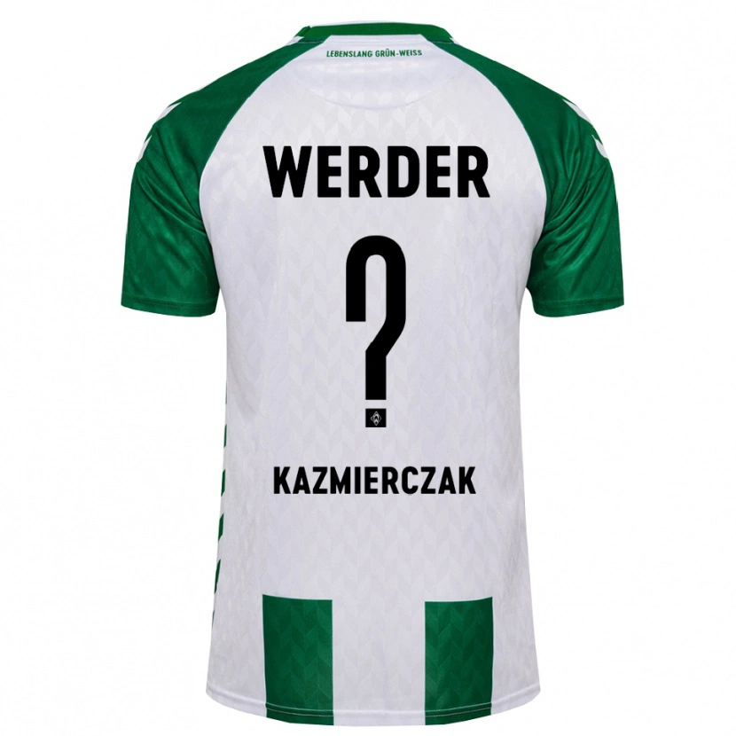 Danxen Damen Daniel Kazmierczak #0 Grün Weiß Heimtrikot Trikot 2026/27 T-Shirt Österreich