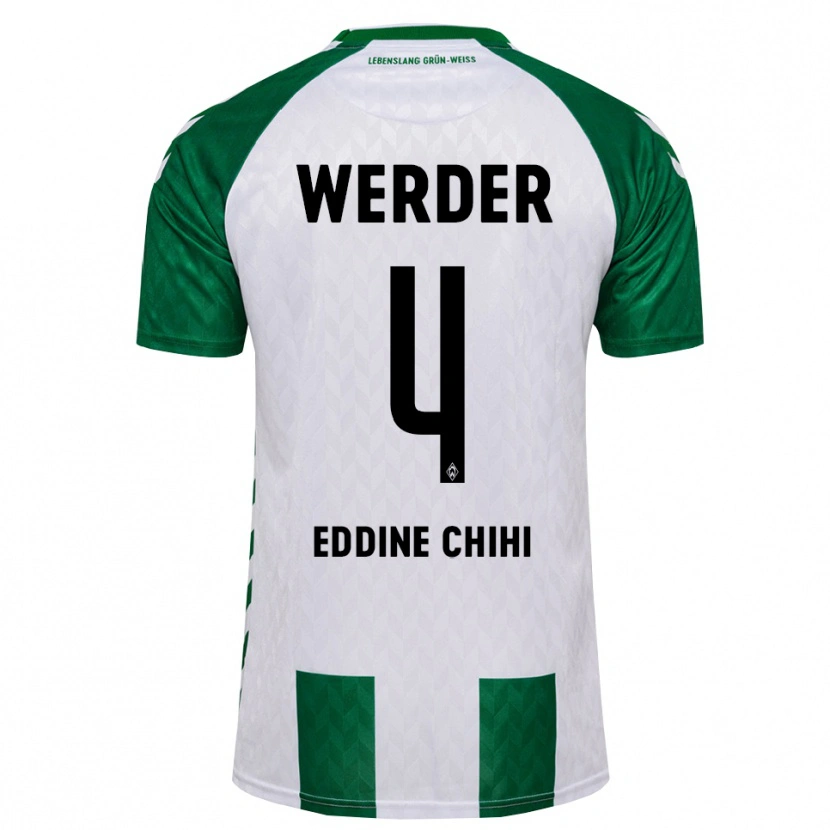 Danxen Damen Dhia Eddine Chihi #4 Grün Weiß Heimtrikot Trikot 2026/27 T-Shirt Österreich