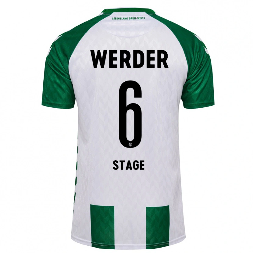 Danxen Damen Jens Stage #6 Grün Weiß Heimtrikot Trikot 2026/27 T-Shirt Österreich