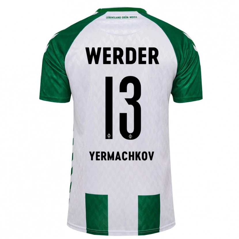 Danxen Damen Ivan Yermachkov #13 Grün Weiß Heimtrikot Trikot 2026/27 T-Shirt Österreich