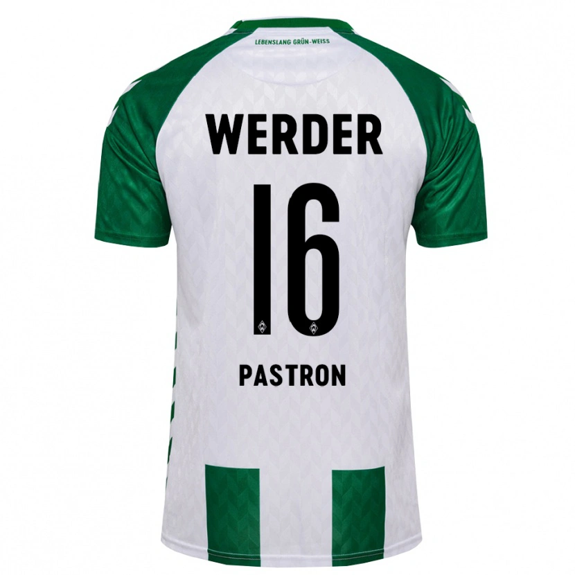 Danxen Damen Alvin Pastron #16 Grün Weiß Heimtrikot Trikot 2026/27 T-Shirt Österreich