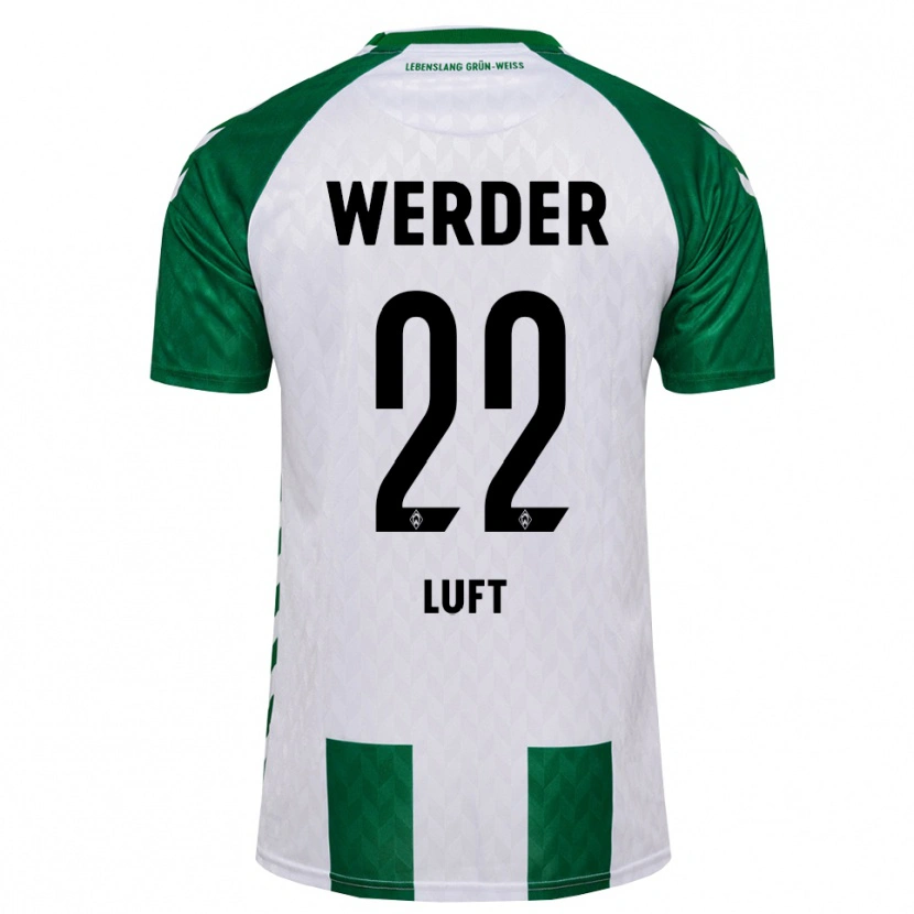 Danxen Damen Julian Luft #22 Grün Weiß Heimtrikot Trikot 2026/27 T-Shirt Österreich