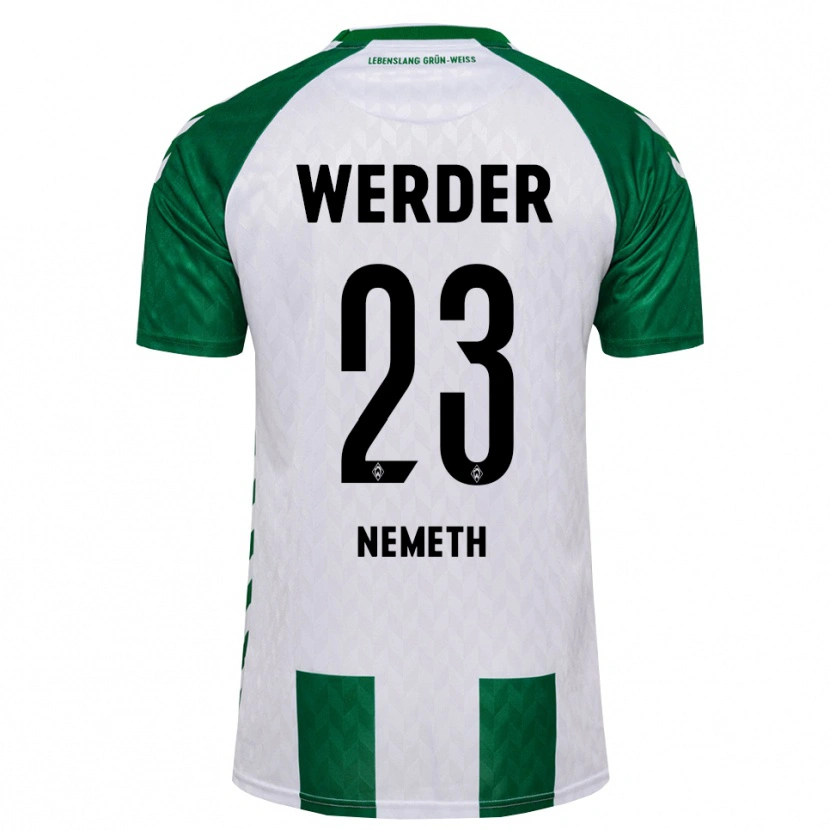 Danxen Damen Hanna Nemeth #23 Grün Weiß Heimtrikot Trikot 2026/27 T-Shirt Österreich