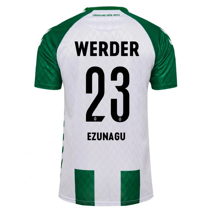 Danxen Damen Ike Ezunagu #23 Grün Weiß Heimtrikot Trikot 2026/27 T-Shirt Österreich