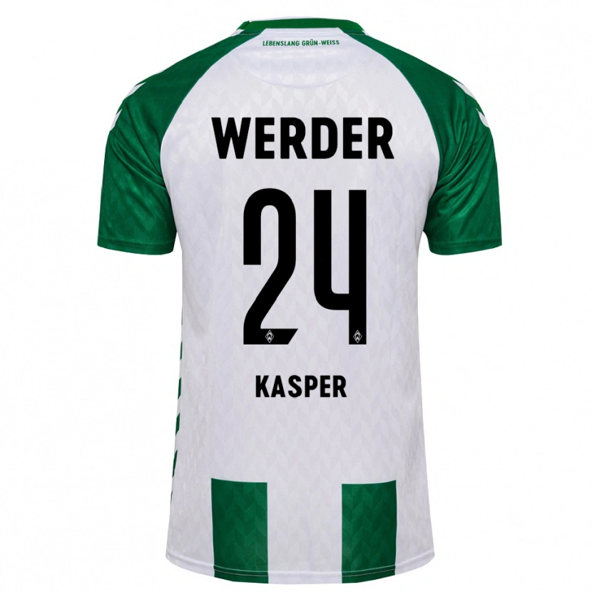 Danxen Damen Dominik Kasper #24 Grün Weiß Heimtrikot Trikot 2026/27 T-Shirt Österreich