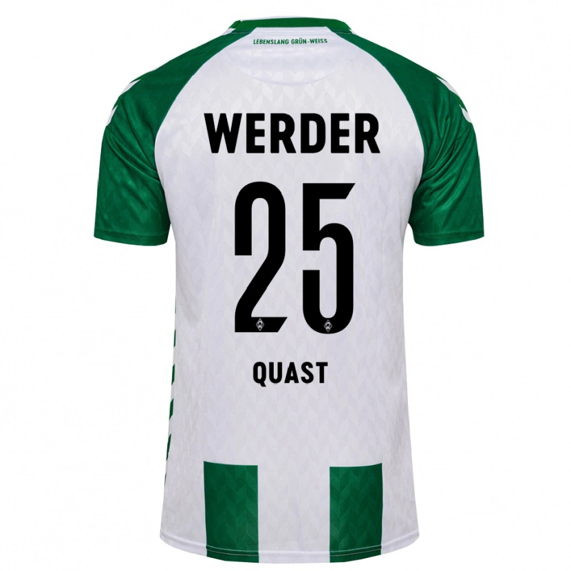 Danxen Damen Soenke Quast #25 Grün Weiß Heimtrikot Trikot 2026/27 T-Shirt Österreich