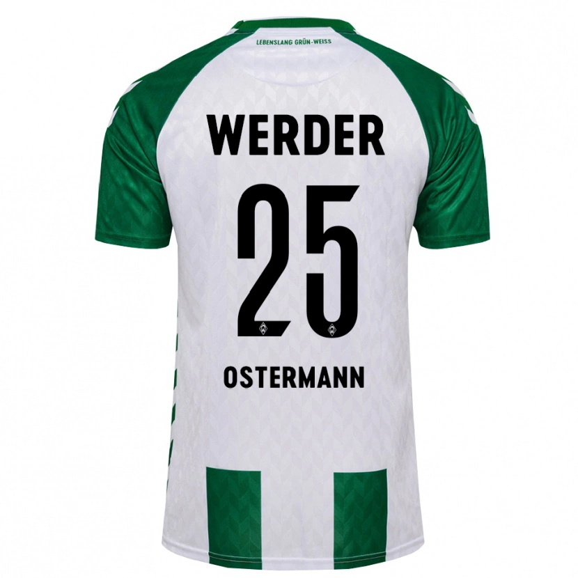 Danxen Damen Ben Ostermann #25 Grün Weiß Heimtrikot Trikot 2026/27 T-Shirt Österreich