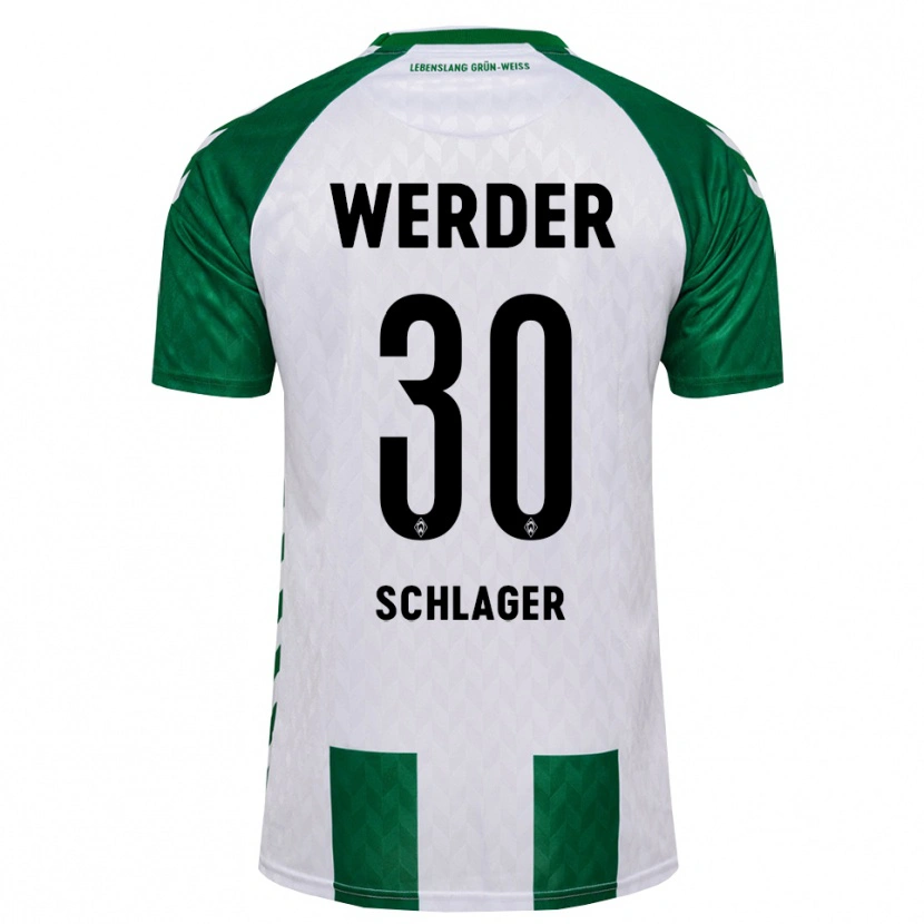 Danxen Damen Alexander Schlager #30 Grün Weiß Heimtrikot Trikot 2026/27 T-Shirt Österreich