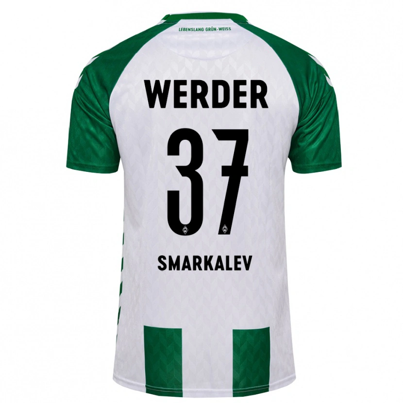 Danxen Damen Stefan Smarkalev #37 Grün Weiß Heimtrikot Trikot 2026/27 T-Shirt Österreich