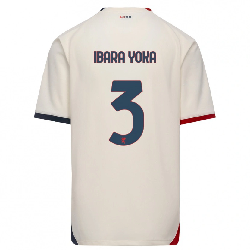 Danxen Damen Rafael Ibara Yoka #3 Creme Rot Auswärtstrikot Trikot 2026/27 T-Shirt Österreich
