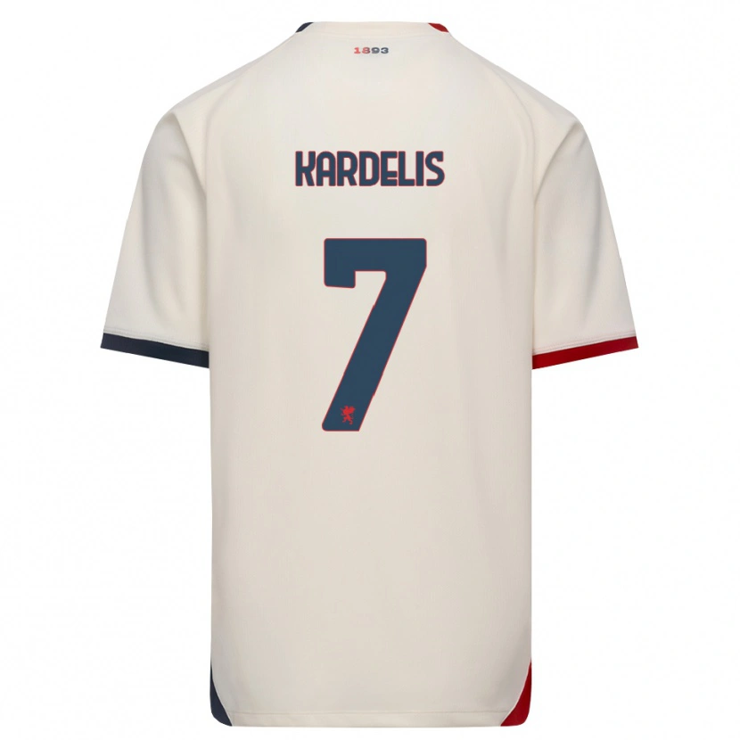 Danxen Damen Rojus Kardelis #7 Creme Rot Auswärtstrikot Trikot 2026/27 T-Shirt Österreich