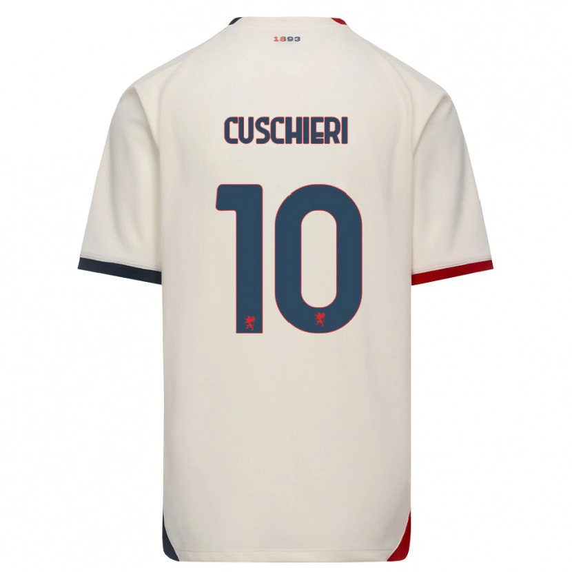 Danxen Damen Rachel Cuschieri #10 Creme Rot Auswärtstrikot Trikot 2026/27 T-Shirt Österreich