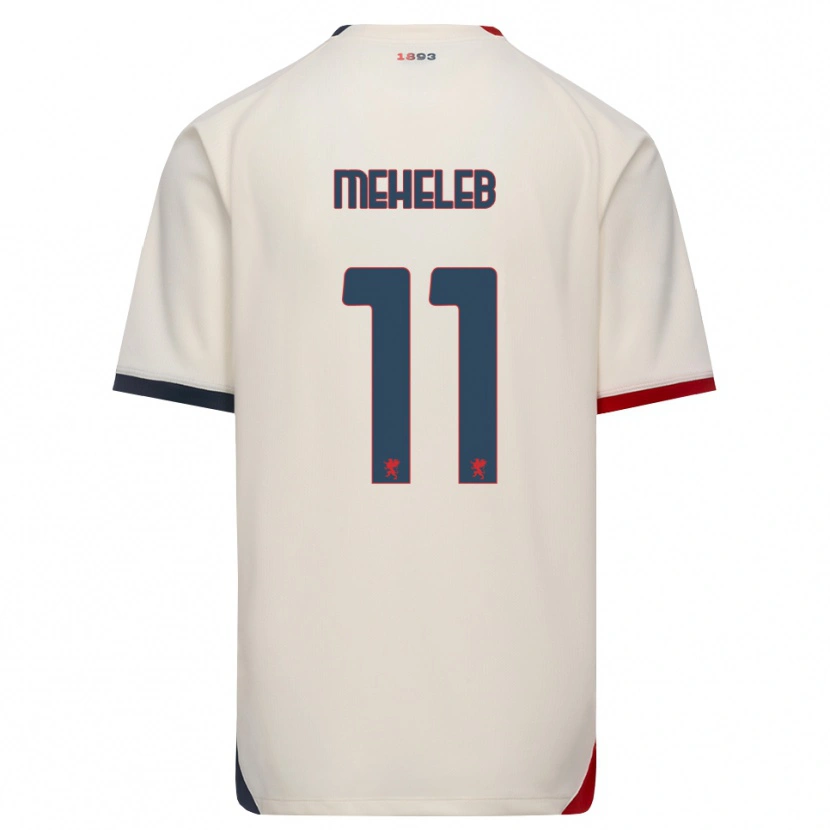 Danxen Damen Sami Meheleb #11 Creme Rot Auswärtstrikot Trikot 2026/27 T-Shirt Österreich