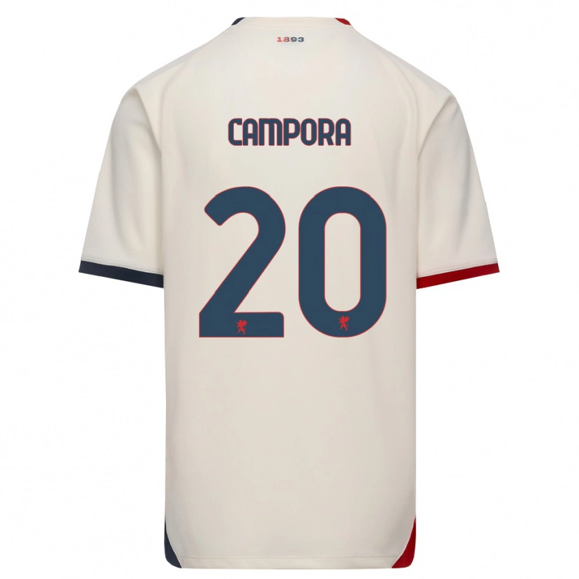 Danxen Damen Alice Campora #20 Creme Rot Auswärtstrikot Trikot 2026/27 T-Shirt Österreich