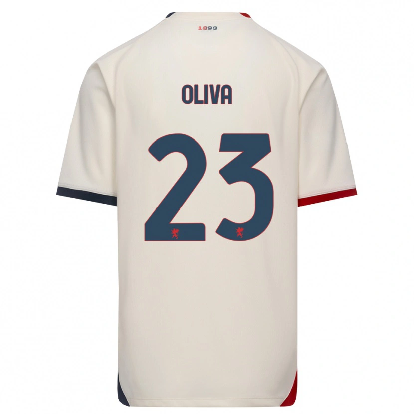 Danxen Damen Eleonora Oliva #23 Creme Rot Auswärtstrikot Trikot 2026/27 T-Shirt Österreich