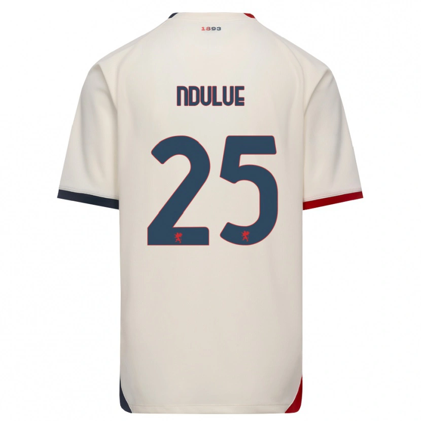 Danxen Damen Daniel Ndulue #25 Creme Rot Auswärtstrikot Trikot 2026/27 T-Shirt Österreich