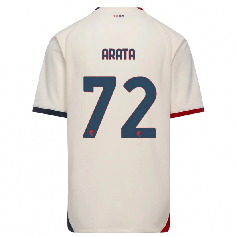 Danxen Damen Stefano Arata #72 Creme Rot Auswärtstrikot Trikot 2026/27 T-Shirt Österreich
