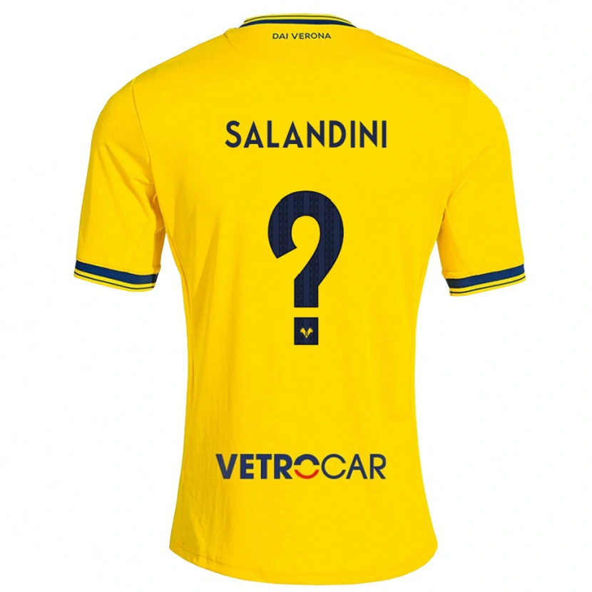 Danxen Damen Luca Salandini #0 Gelb Rot Auswärtstrikot Trikot 2026/27 T-Shirt Österreich