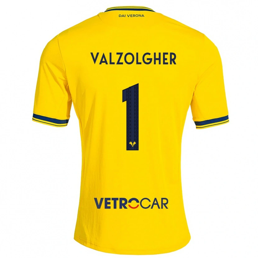 Danxen Damen Chiara Valzolgher #1 Gelb Rot Auswärtstrikot Trikot 2026/27 T-Shirt Österreich