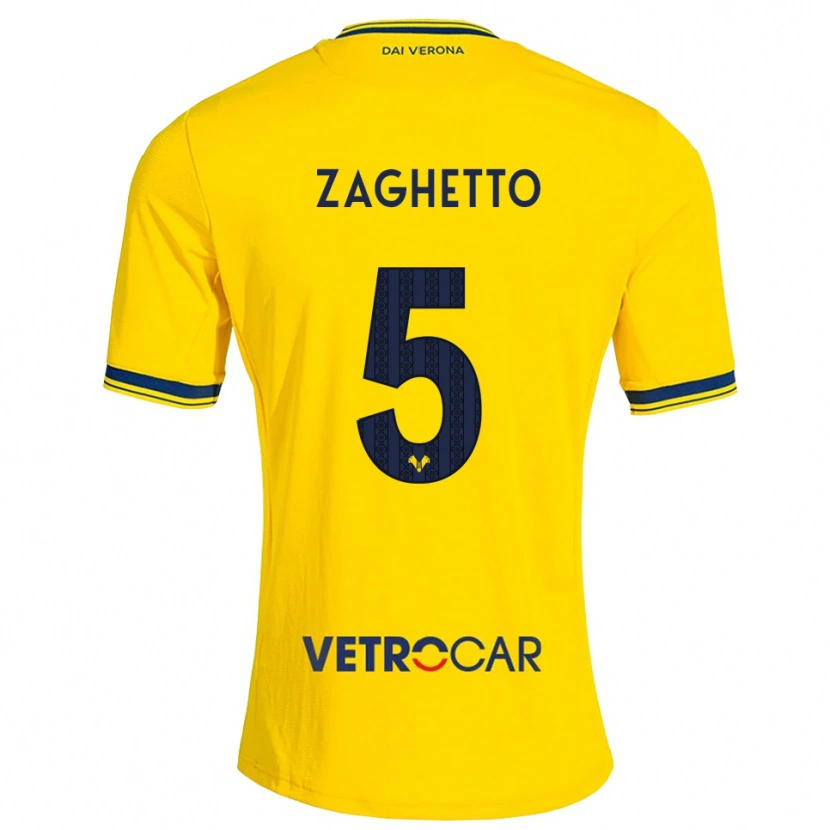 Danxen Damen Habib Zaghetto #5 Gelb Rot Auswärtstrikot Trikot 2026/27 T-Shirt Österreich
