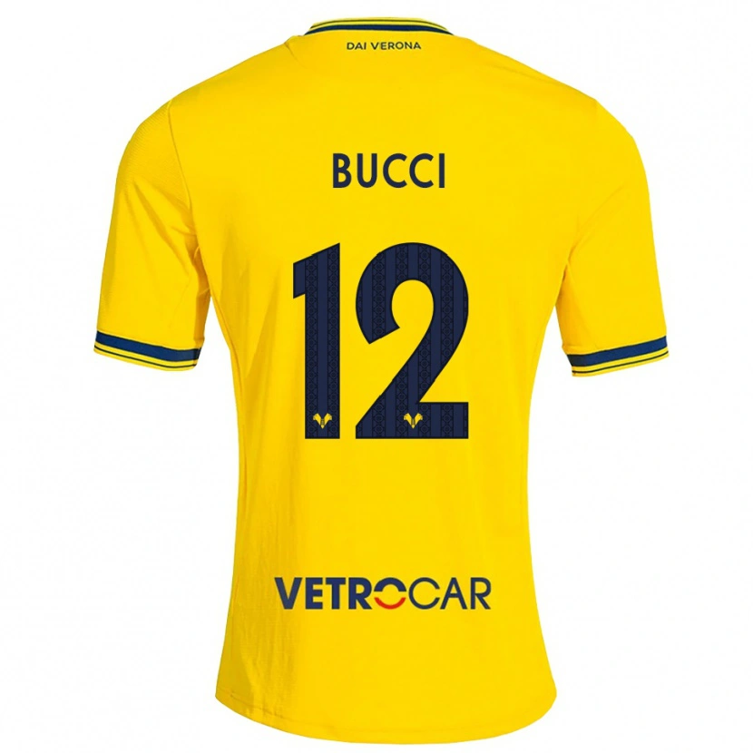 Danxen Damen Irene Bucci #12 Gelb Rot Auswärtstrikot Trikot 2026/27 T-Shirt Österreich
