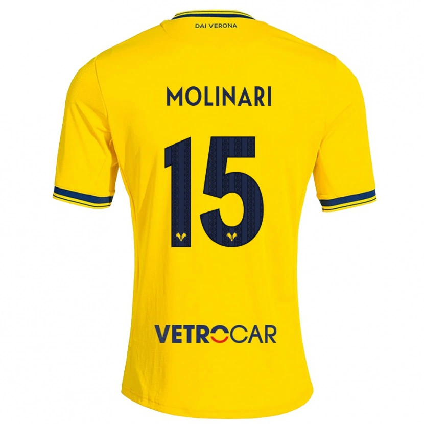 Danxen Damen Gabriele Molinari #15 Gelb Rot Auswärtstrikot Trikot 2026/27 T-Shirt Österreich