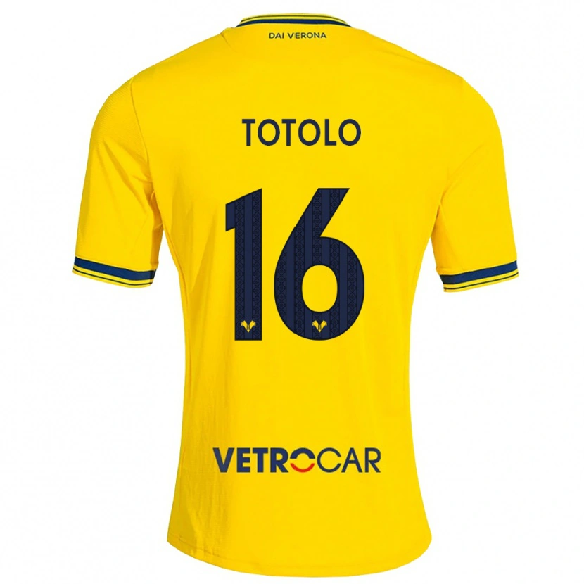 Danxen Damen Maddalena Totolo #16 Gelb Rot Auswärtstrikot Trikot 2026/27 T-Shirt Österreich