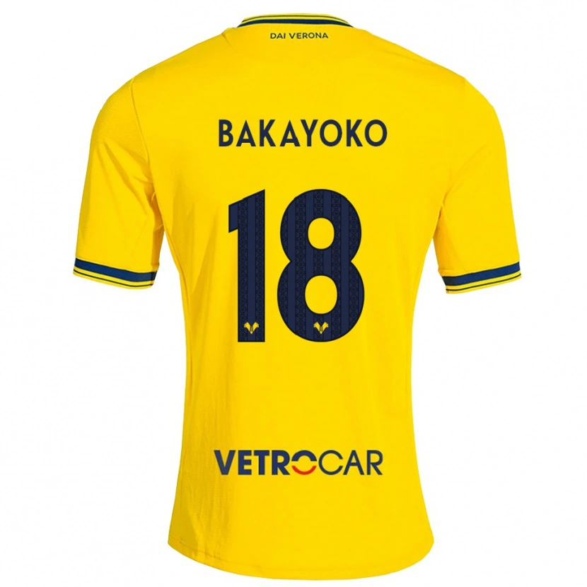 Danxen Damen Dramane Bayoko #18 Gelb Rot Auswärtstrikot Trikot 2026/27 T-Shirt Österreich