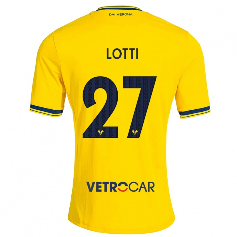 Danxen Damen Irene Lotti #27 Gelb Rot Auswärtstrikot Trikot 2026/27 T-Shirt Österreich