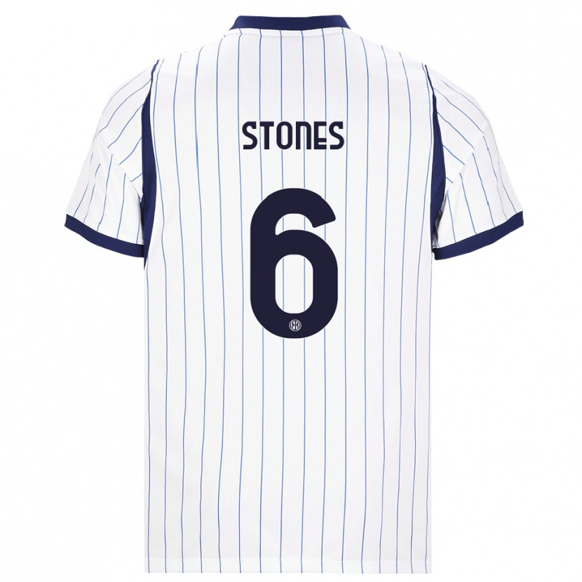Danxen Damen John Stones #6 Weiß Dunkelblau Auswärtstrikot Trikot 2026/27 T-Shirt Österreich