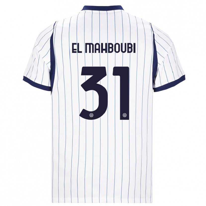 Danxen Damen Anas El Mahboubi #31 Weiß Dunkelblau Auswärtstrikot Trikot 2026/27 T-Shirt Österreich