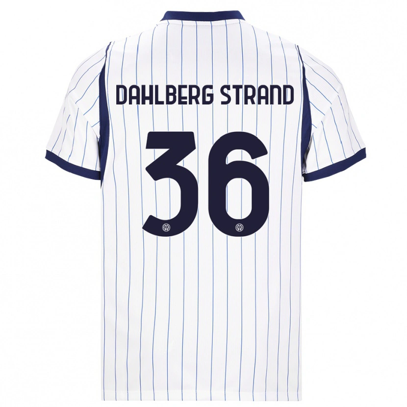 Danxen Damen Jonas Dahlberg Strand #36 Weiß Dunkelblau Auswärtstrikot Trikot 2026/27 T-Shirt Österreich
