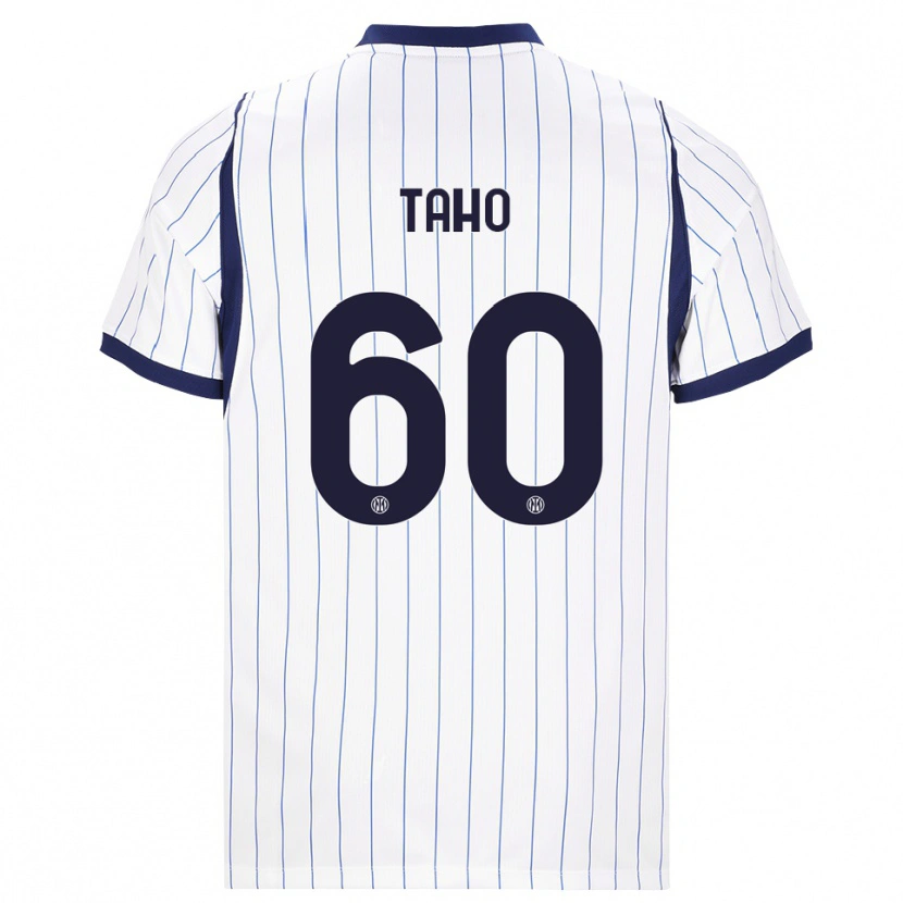Danxen Damen Alain Taho #60 Weiß Dunkelblau Auswärtstrikot Trikot 2026/27 T-Shirt Österreich