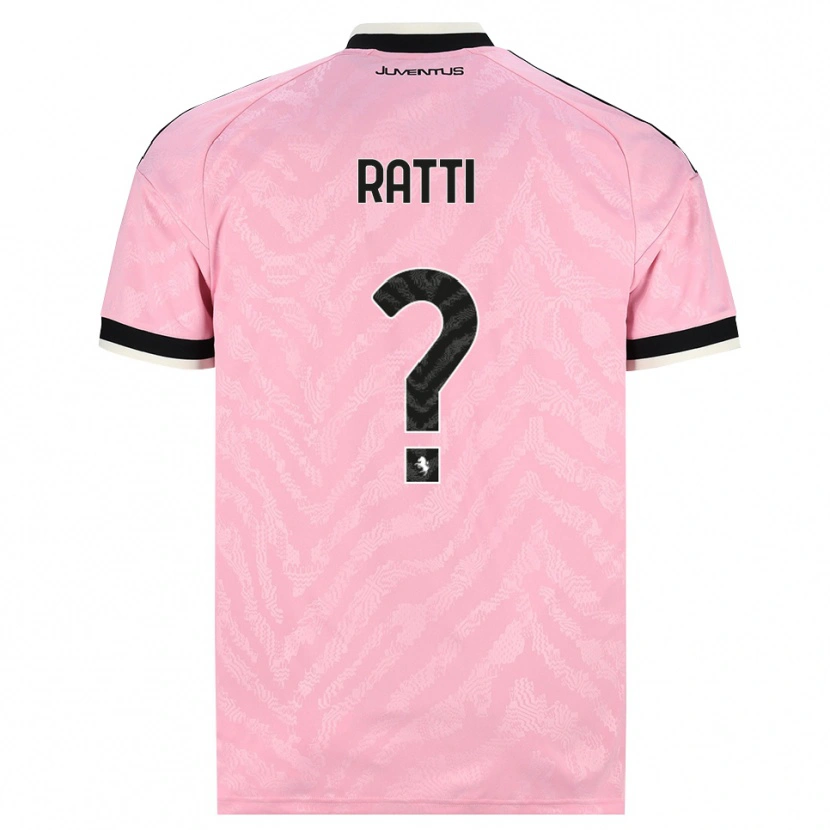 Danxen Damen Leonardo Ratti #0 Pink Schwarz Auswärtstrikot Trikot 2026/27 T-Shirt Österreich