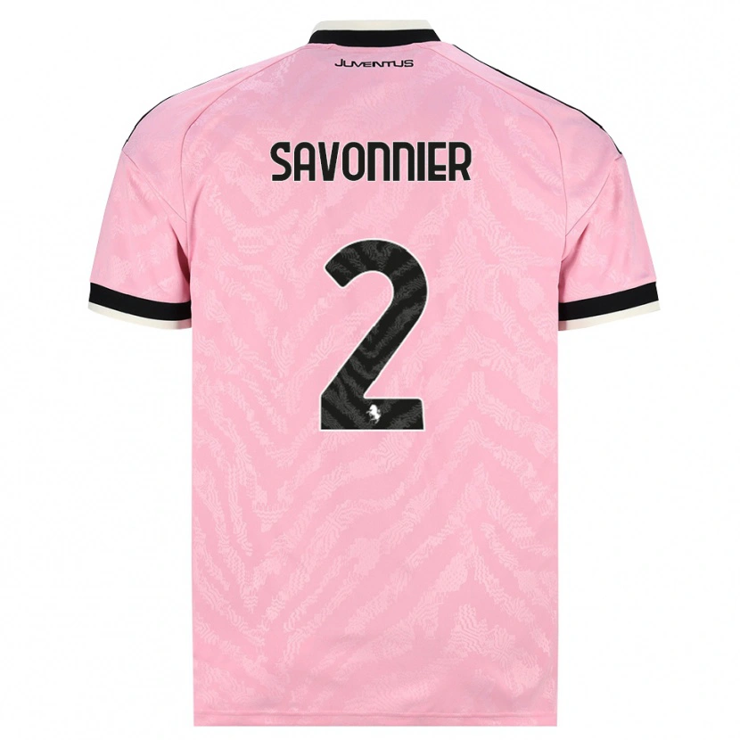 Danxen Damen Nelson Savonnier #2 Pink Schwarz Auswärtstrikot Trikot 2026/27 T-Shirt Österreich