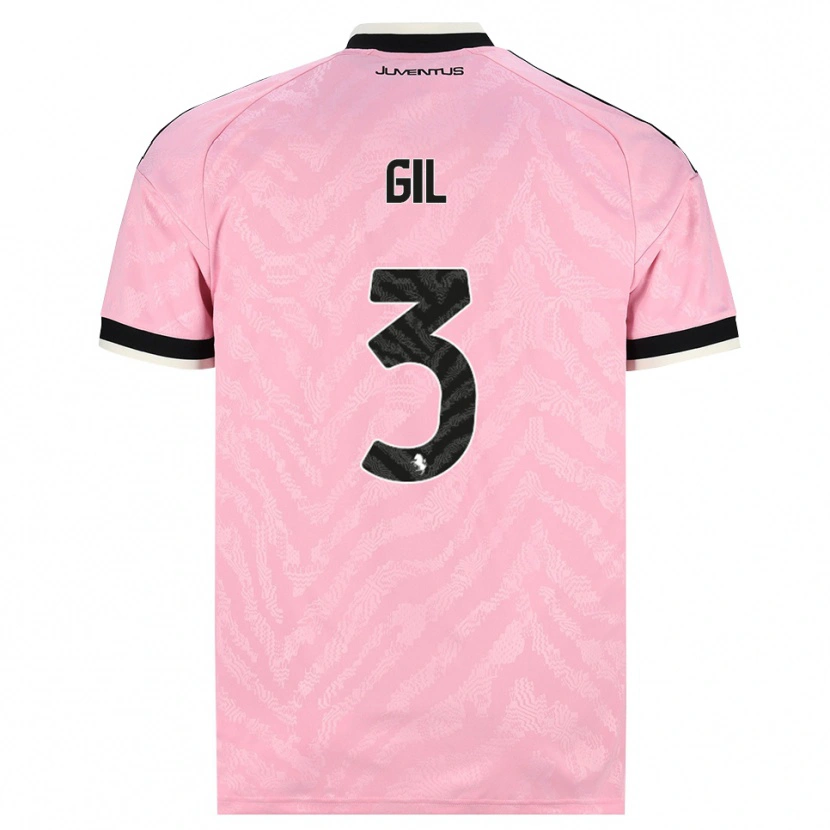 Danxen Damen Javier Gil #3 Pink Schwarz Auswärtstrikot Trikot 2026/27 T-Shirt Österreich