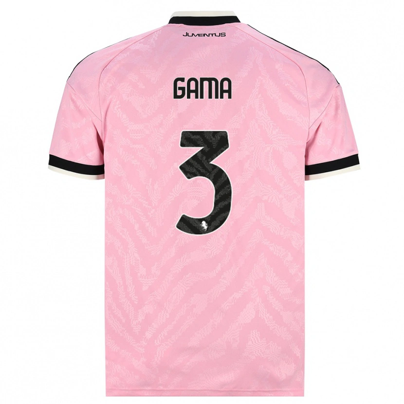 Danxen Damen Sara Gama #3 Pink Schwarz Auswärtstrikot Trikot 2026/27 T-Shirt Österreich