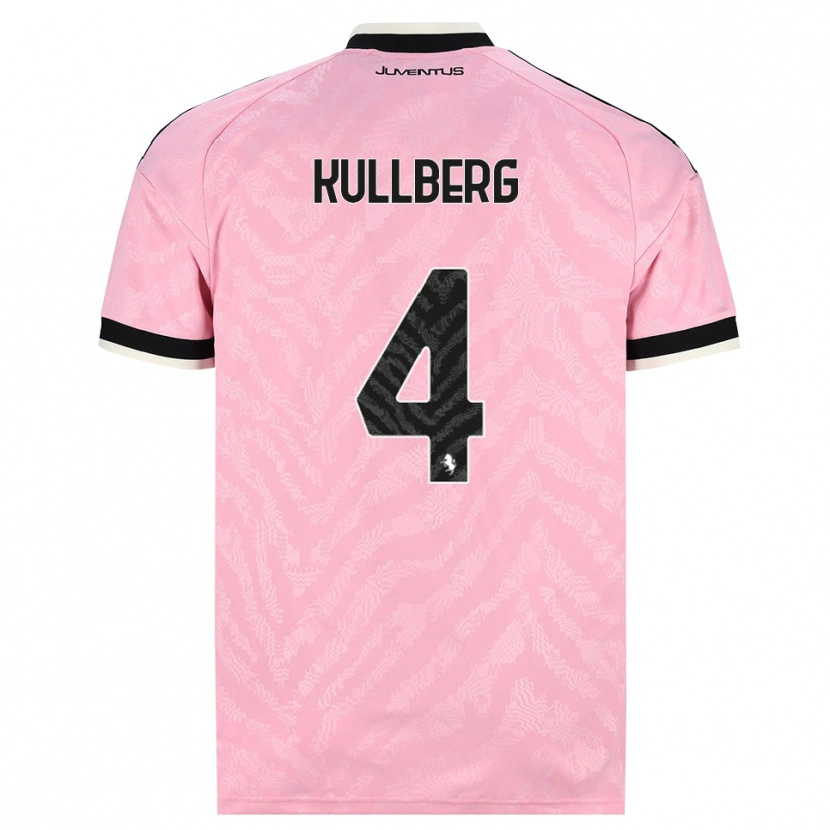 Danxen Damen Emma Nanny Charlotte Kullberg #4 Pink Schwarz Auswärtstrikot Trikot 2026/27 T-Shirt Österreich