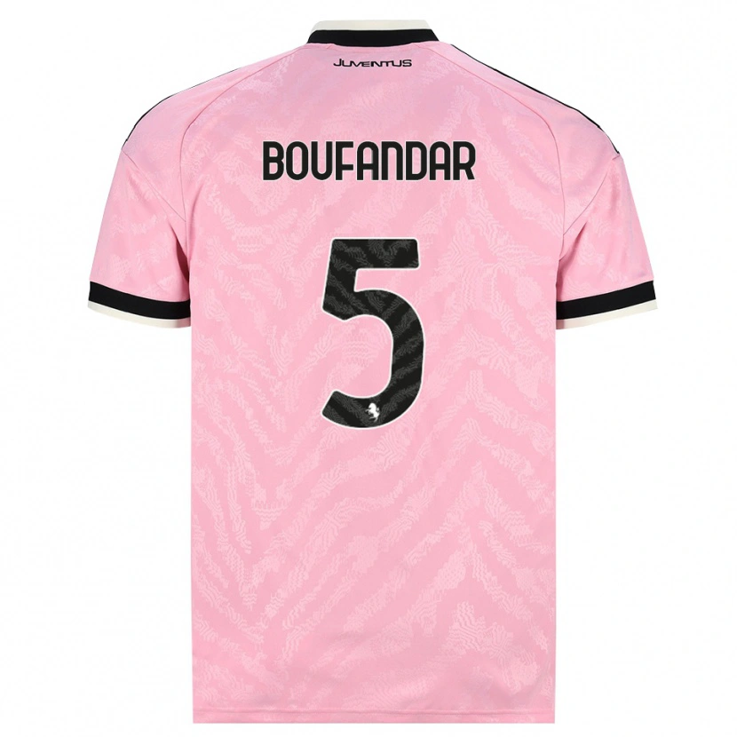Danxen Damen Adam Boufandar #5 Pink Schwarz Auswärtstrikot Trikot 2026/27 T-Shirt Österreich