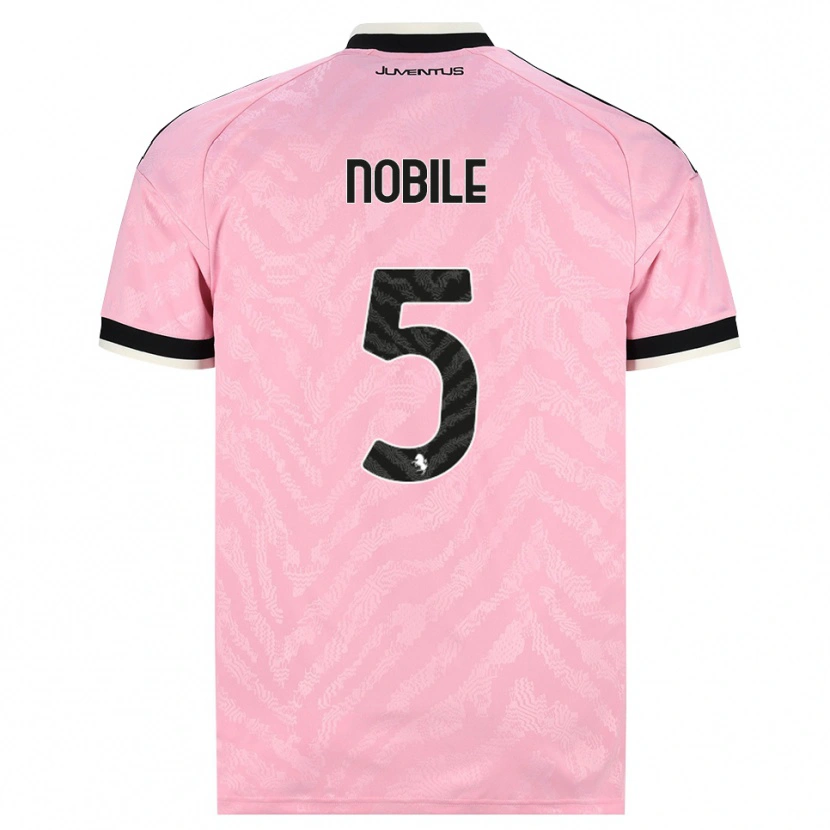 Danxen Damen Riccardo Nobile #5 Pink Schwarz Auswärtstrikot Trikot 2026/27 T-Shirt Österreich