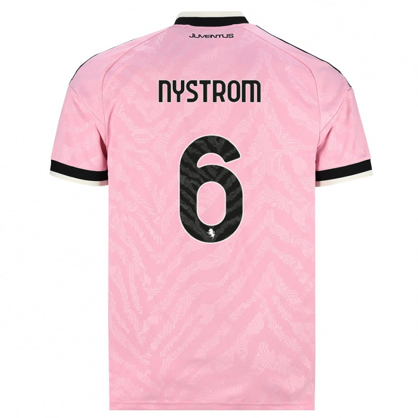 Danxen Damen Paulina Nyström #6 Pink Schwarz Auswärtstrikot Trikot 2026/27 T-Shirt Österreich