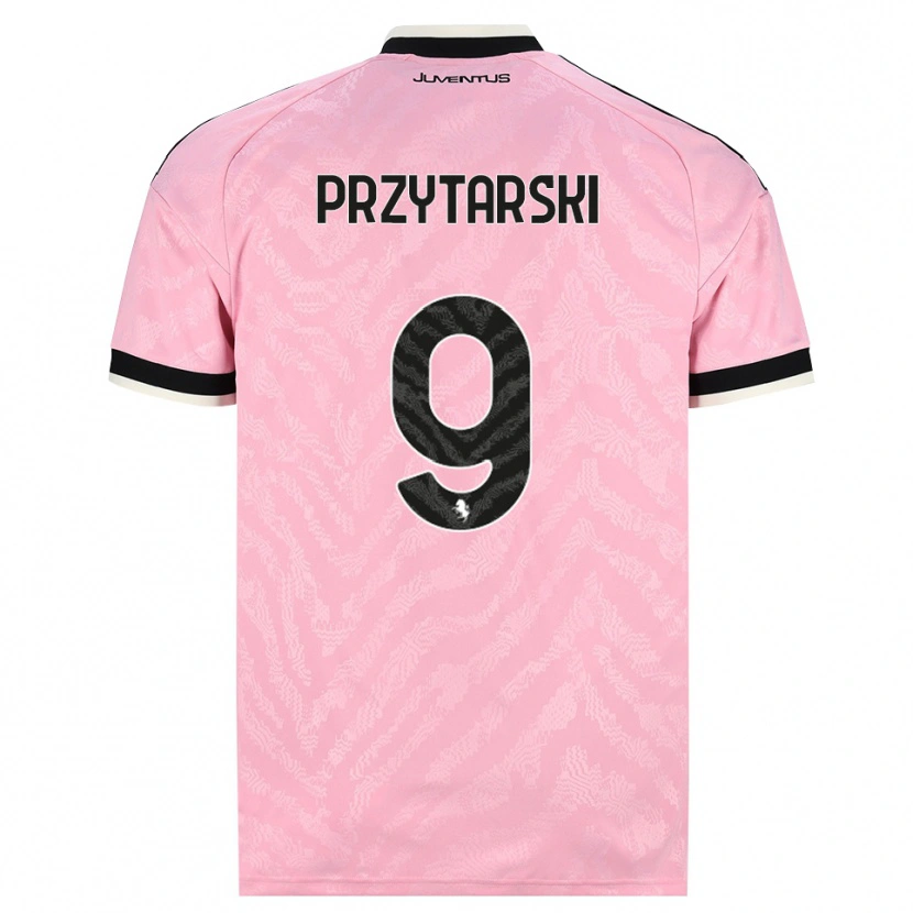 Danxen Damen Aleksander Przytarski #9 Pink Schwarz Auswärtstrikot Trikot 2026/27 T-Shirt Österreich