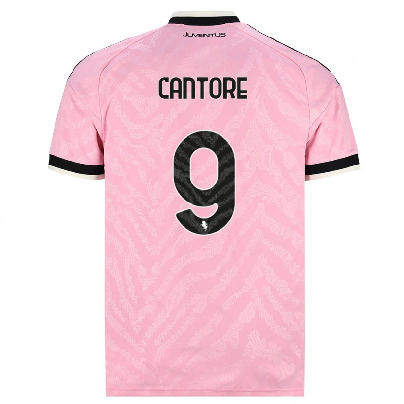 Danxen Damen Sofia Cantore #9 Pink Schwarz Auswärtstrikot Trikot 2026/27 T-Shirt Österreich