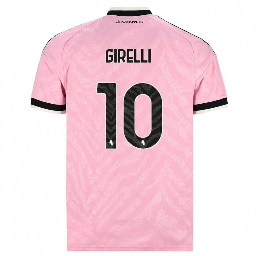 Danxen Damen Cristiana Girelli #10 Pink Schwarz Auswärtstrikot Trikot 2026/27 T-Shirt Österreich