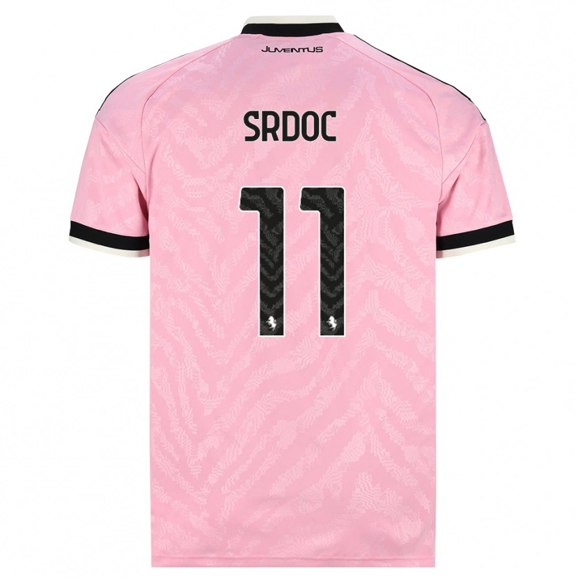 Danxen Damen Ivano Srdoc #11 Pink Schwarz Auswärtstrikot Trikot 2026/27 T-Shirt Österreich