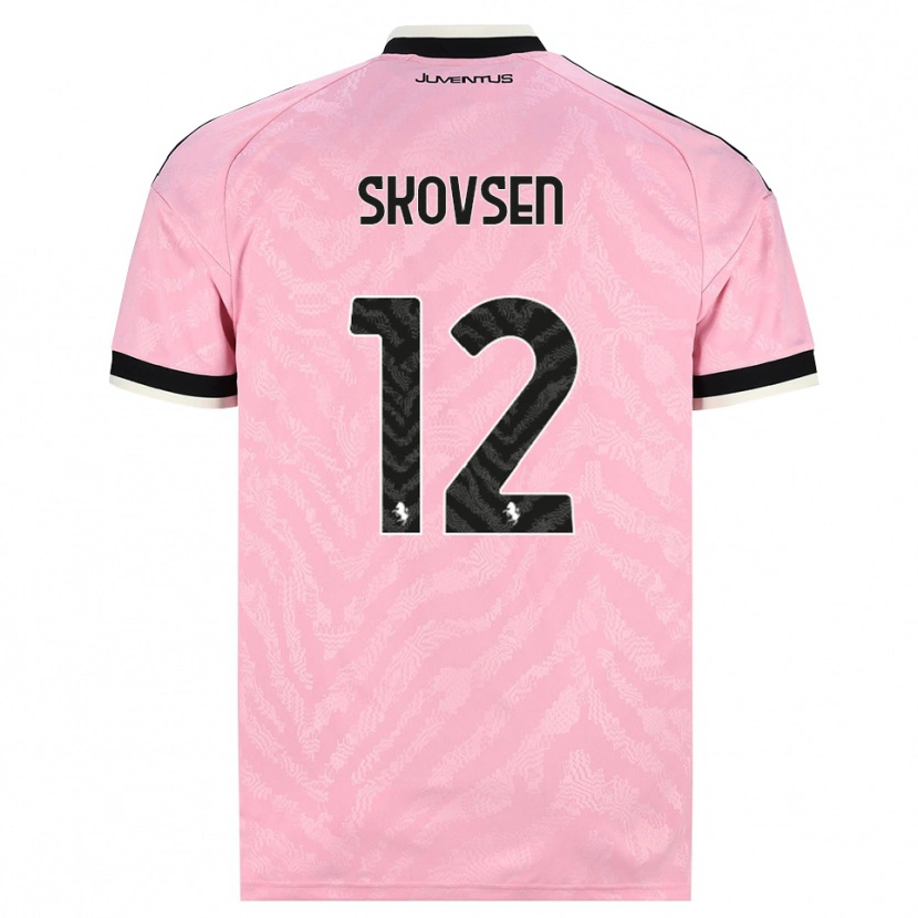 Danxen Damen Matilde Lundorf Skovsen #12 Pink Schwarz Auswärtstrikot Trikot 2026/27 T-Shirt Österreich
