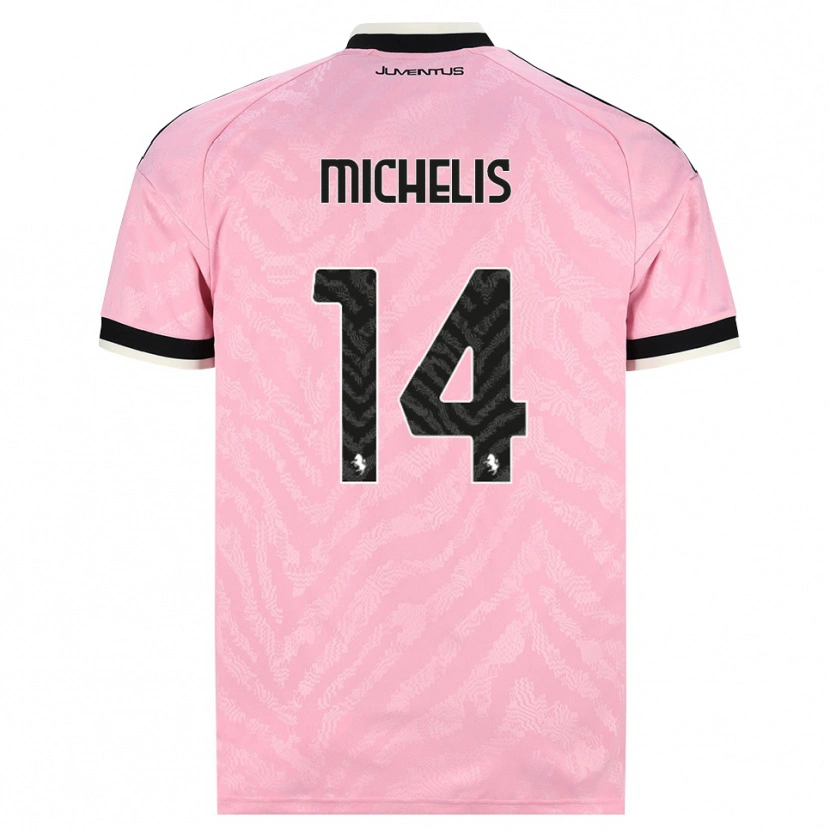 Danxen Damen Mattia Michelis #14 Pink Schwarz Auswärtstrikot Trikot 2026/27 T-Shirt Österreich