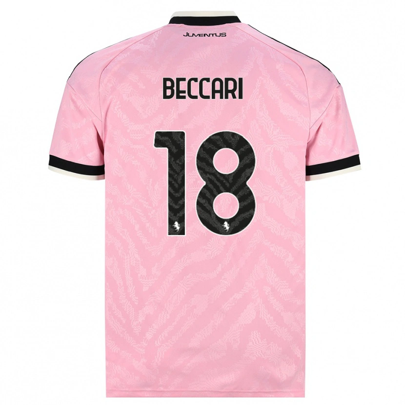 Danxen Damen Chiara Beccari #18 Pink Schwarz Auswärtstrikot Trikot 2026/27 T-Shirt Österreich